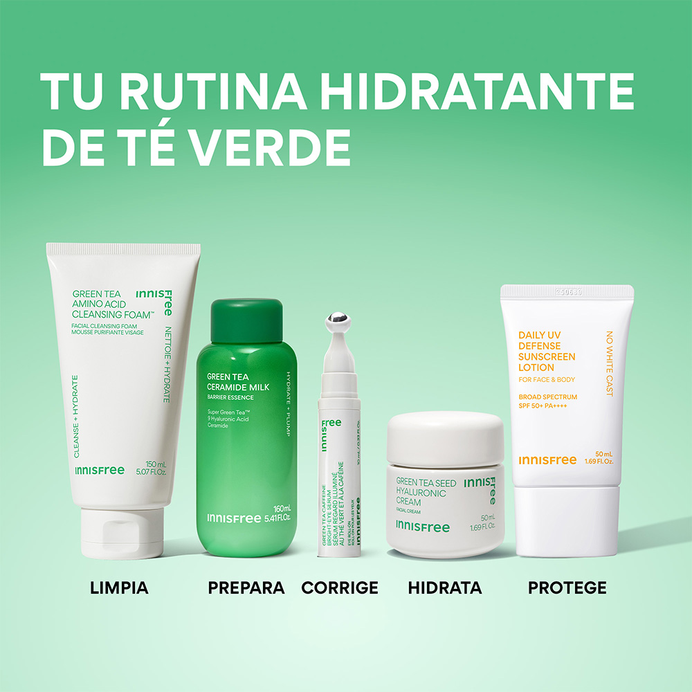 GREEN TEA HYALURONIC ACID HYDRATING CREAM FOR SKIN BARRIER REPAIR (CREMA DE T&Eacute; VERDE Y &Aacute;CIDO HIALUR&Oacute;NICO)